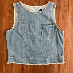 🌺🌺 7 Of All Mankind Denim Cropped Tank